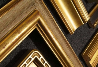 Frames and design of paintings