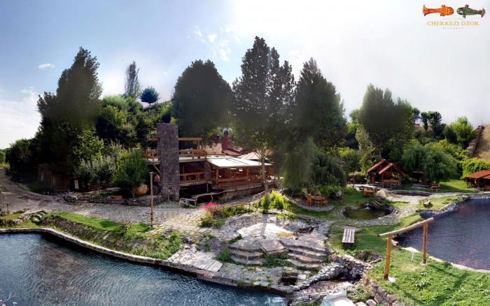 Best fish farm restaurant in Armenia – CHERKEZI DZOR in Gyumri